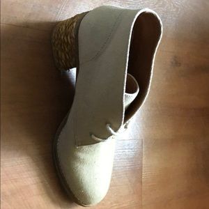 Lucky Brand Canvas Ankle Boots Size 9